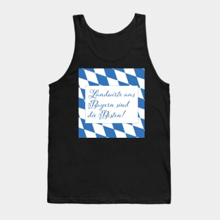 Farmer-Bavaria motif Tank Top